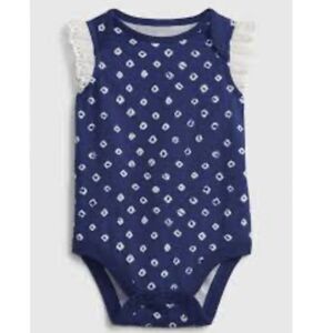 Baby 100% Organic Cotton Eyelet Bodysuit
